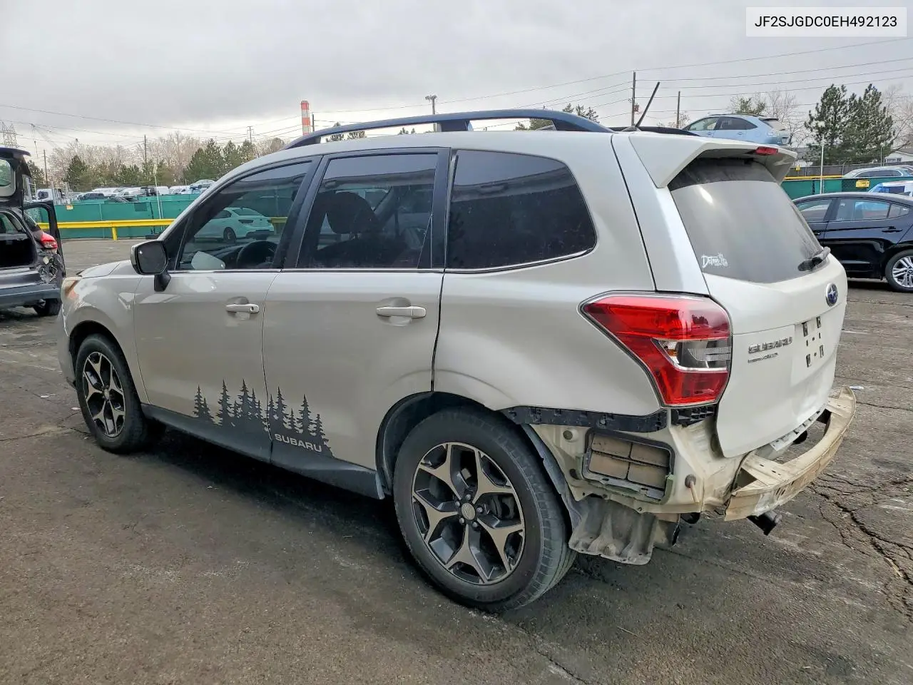 JF2SJGDC0EH492123 2014 Subaru Forester 2.0Xt Premium