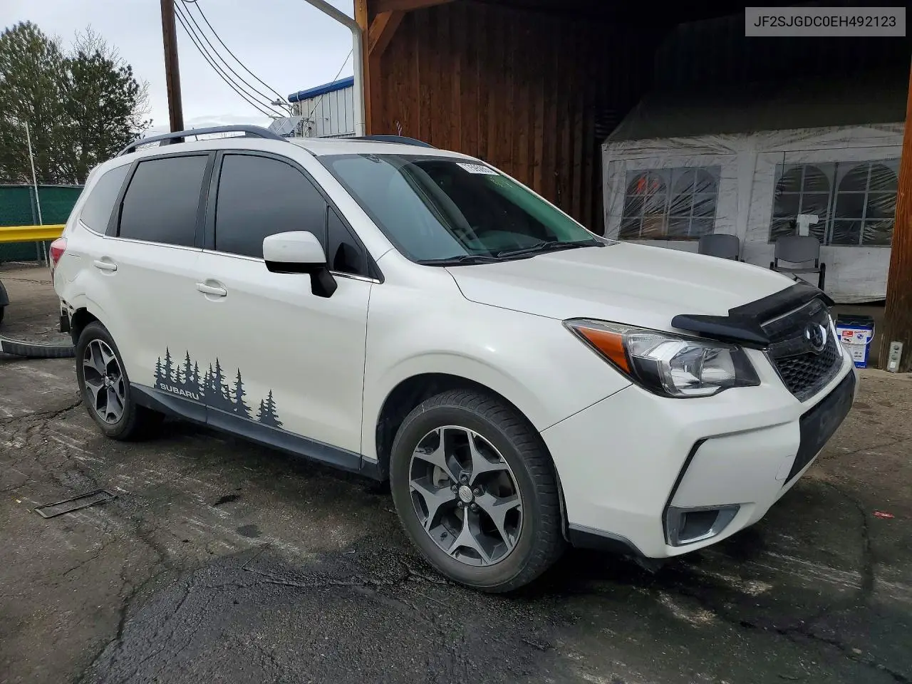 JF2SJGDC0EH492123 2014 Subaru Forester 2.0Xt Premium
