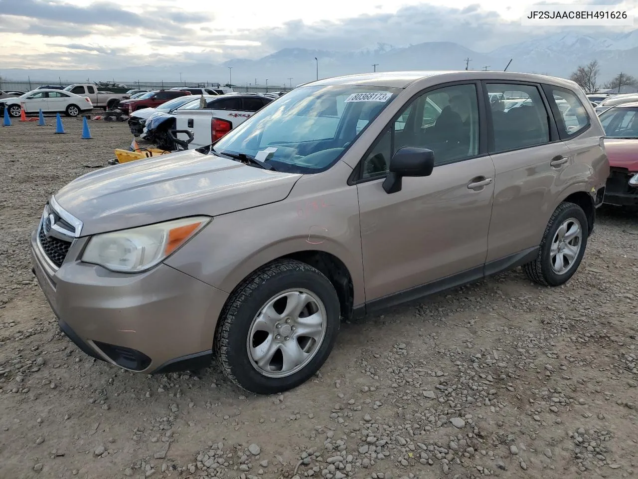 JF2SJAAC8EH491626 2014 Subaru Forester 2.5I