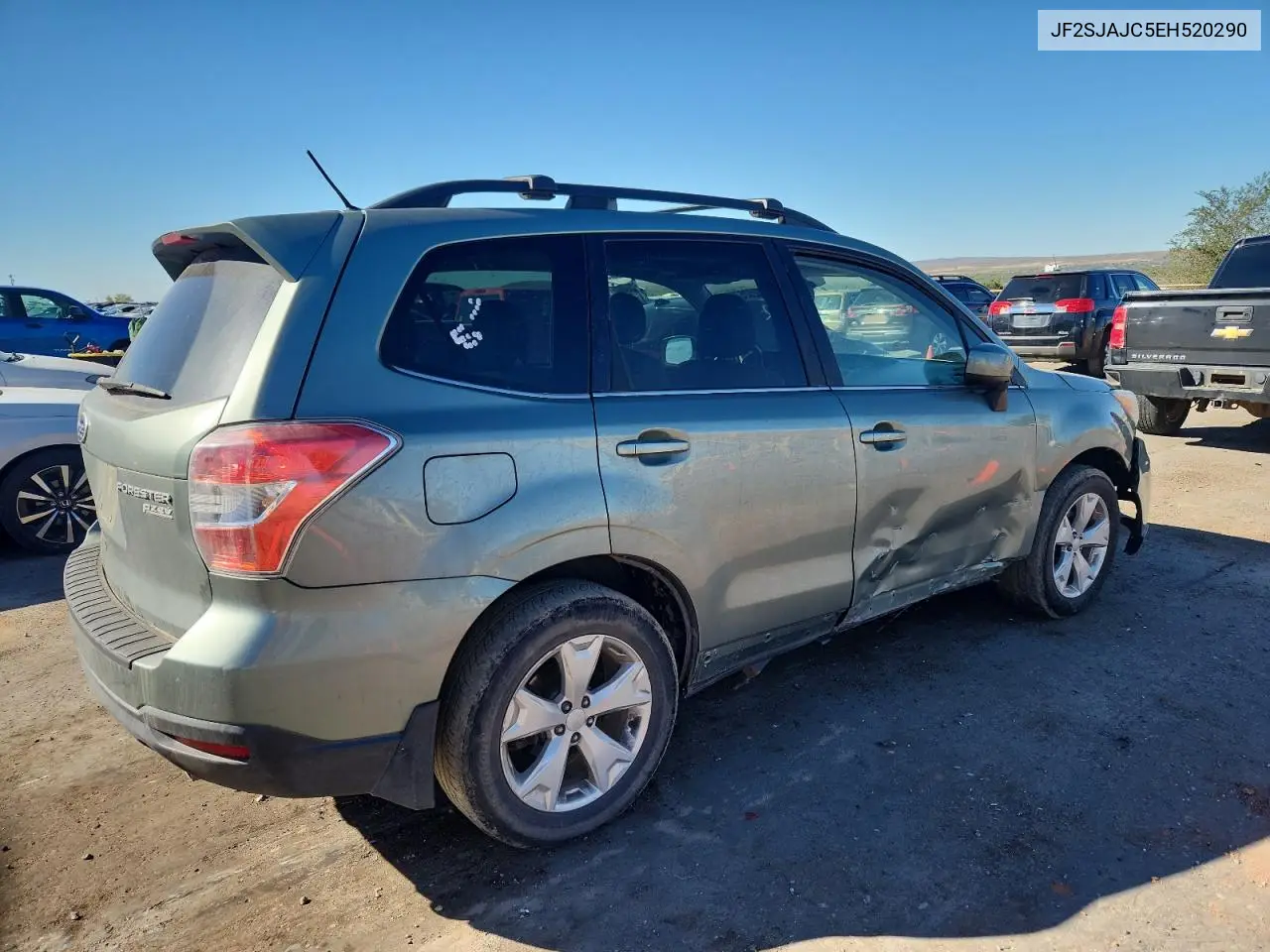 JF2SJAJC5EH520290 2014 Subaru Forester 2.5I Limited