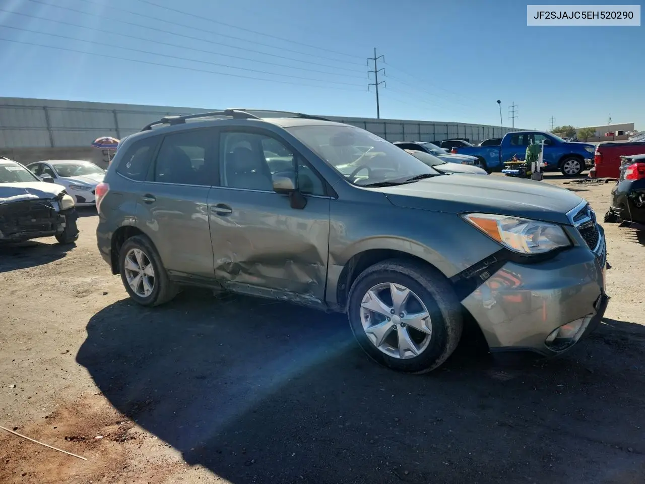 JF2SJAJC5EH520290 2014 Subaru Forester 2.5I Limited