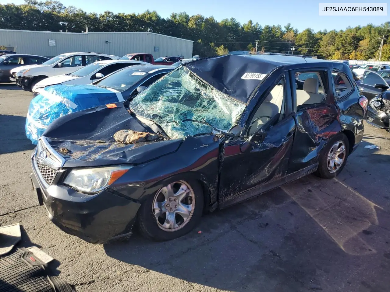 JF2SJAAC6EH543089 2014 Subaru Forester 2.5I