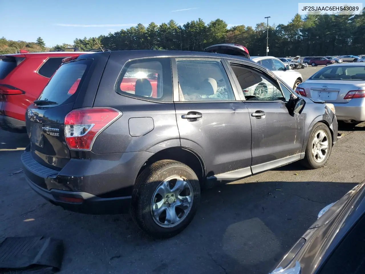 JF2SJAAC6EH543089 2014 Subaru Forester 2.5I