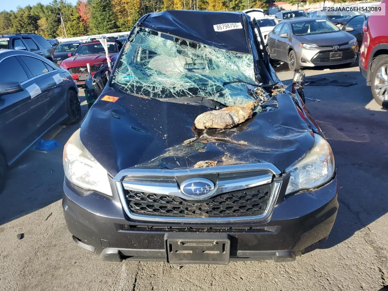 JF2SJAAC6EH543089 2014 Subaru Forester 2.5I