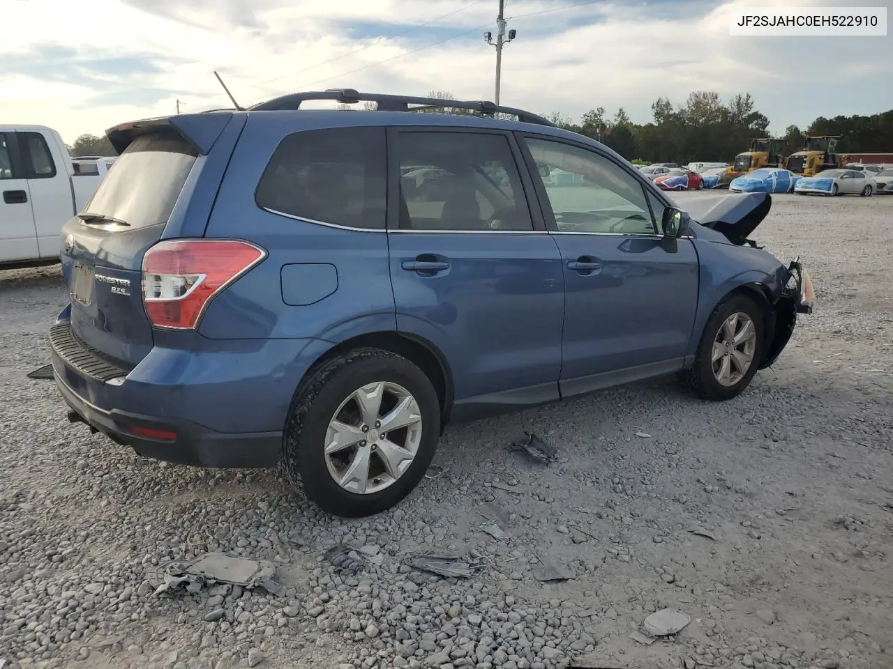 JF2SJAHC0EH522910 2014 Subaru Forester 2.5I Limited