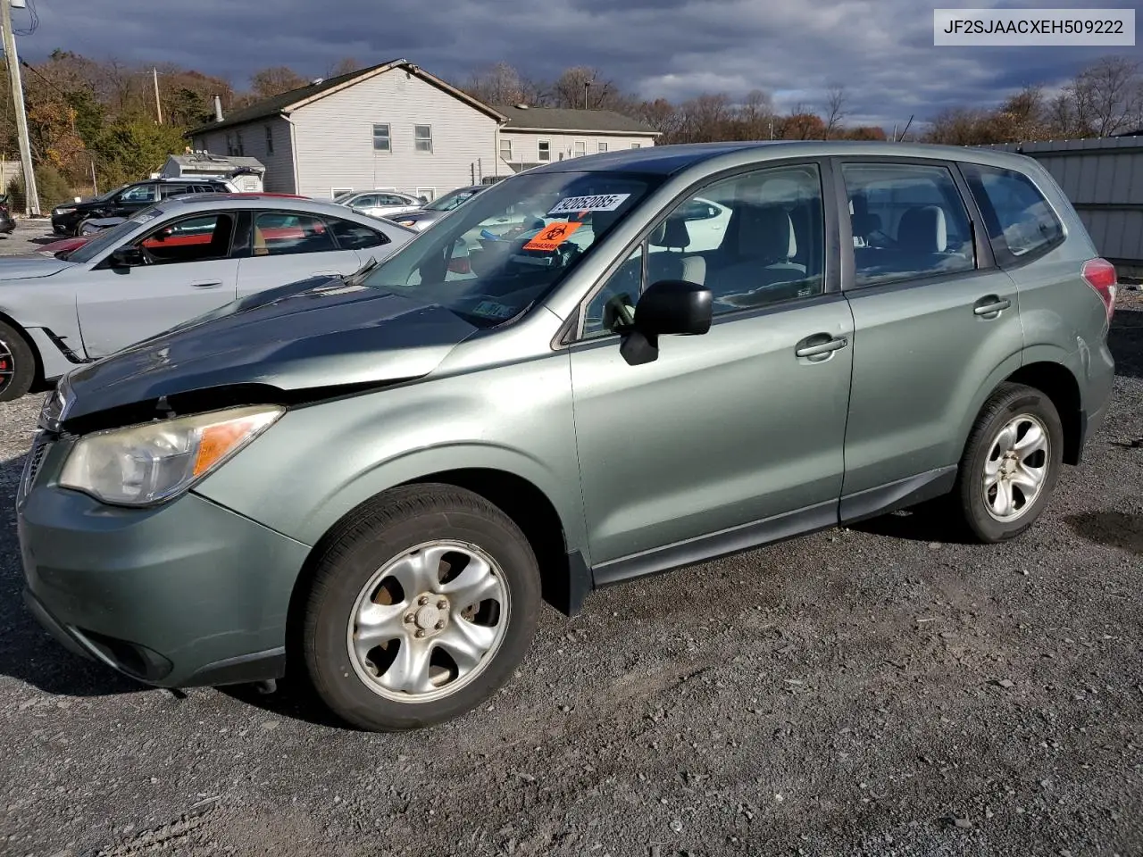 JF2SJAACXEH509222 2014 Subaru Forester 2.5I