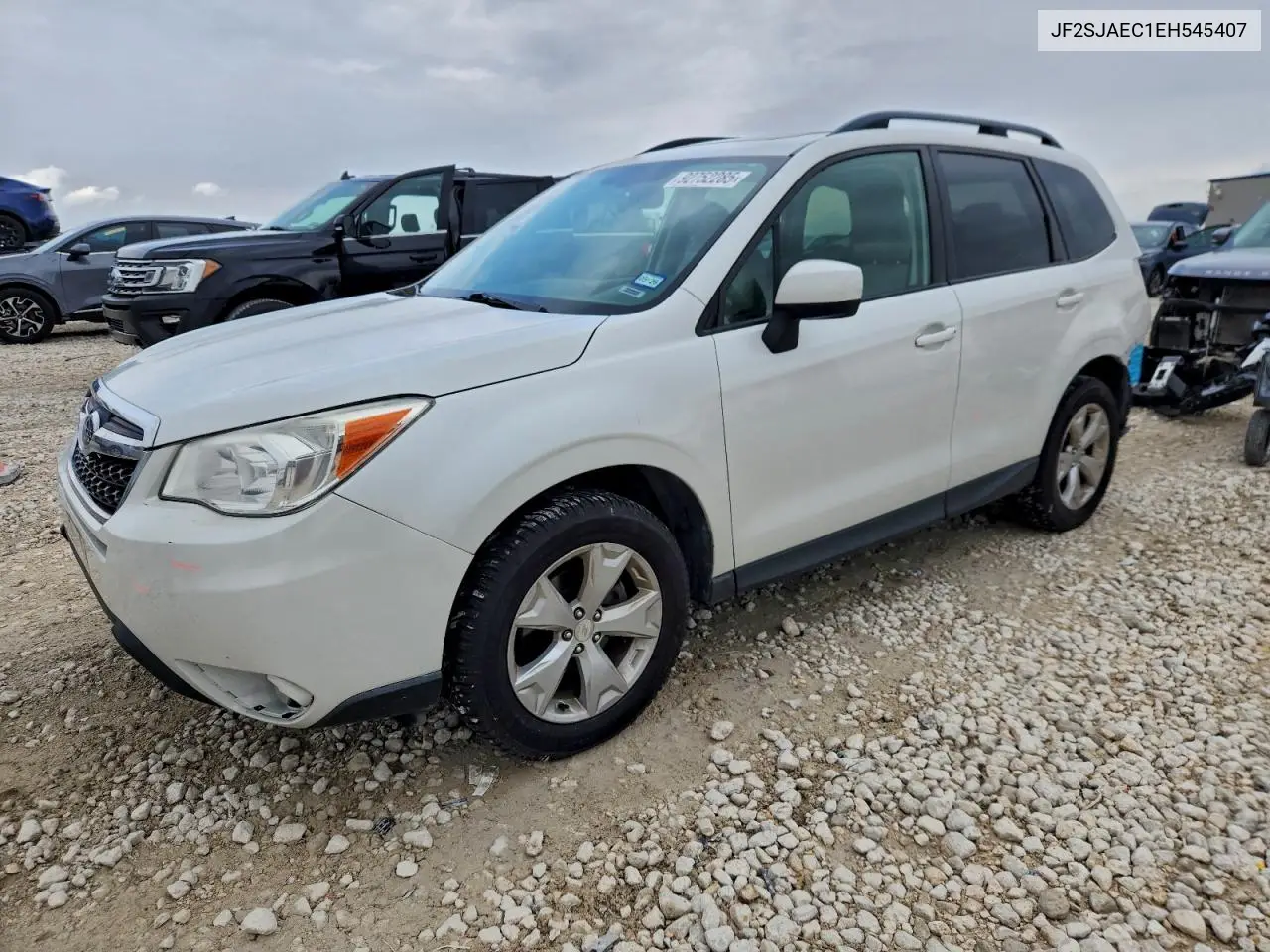 JF2SJAEC1EH545407 2014 Subaru Forester 2.5I Premium