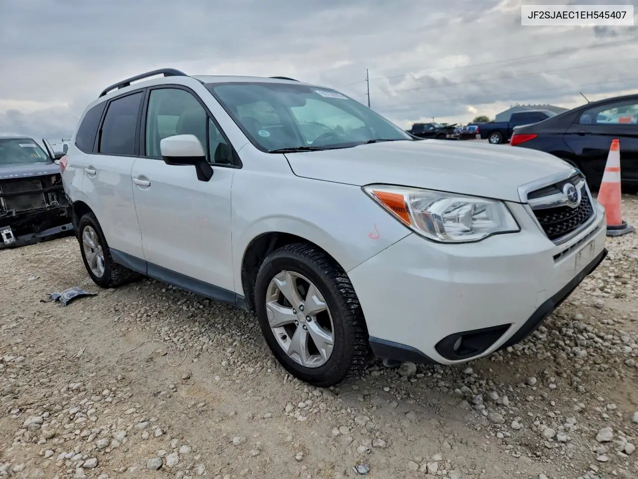 JF2SJAEC1EH545407 2014 Subaru Forester 2.5I Premium