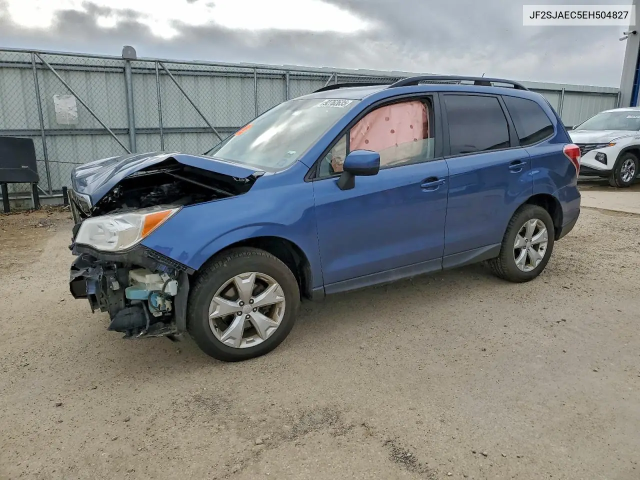 JF2SJAEC5EH504827 2014 Subaru Forester 2.5I Premium