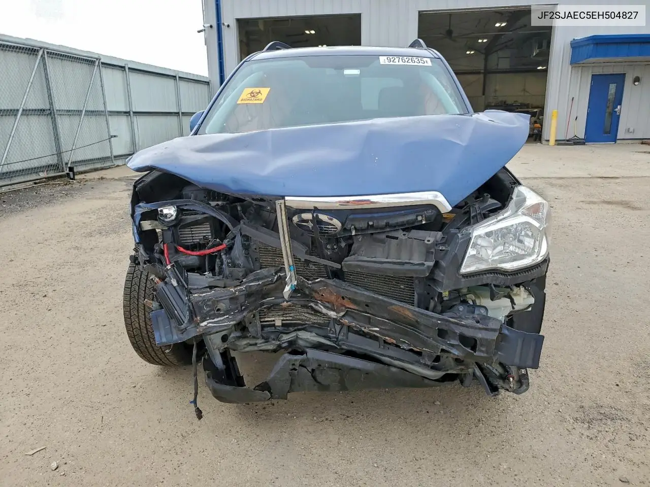 JF2SJAEC5EH504827 2014 Subaru Forester 2.5I Premium