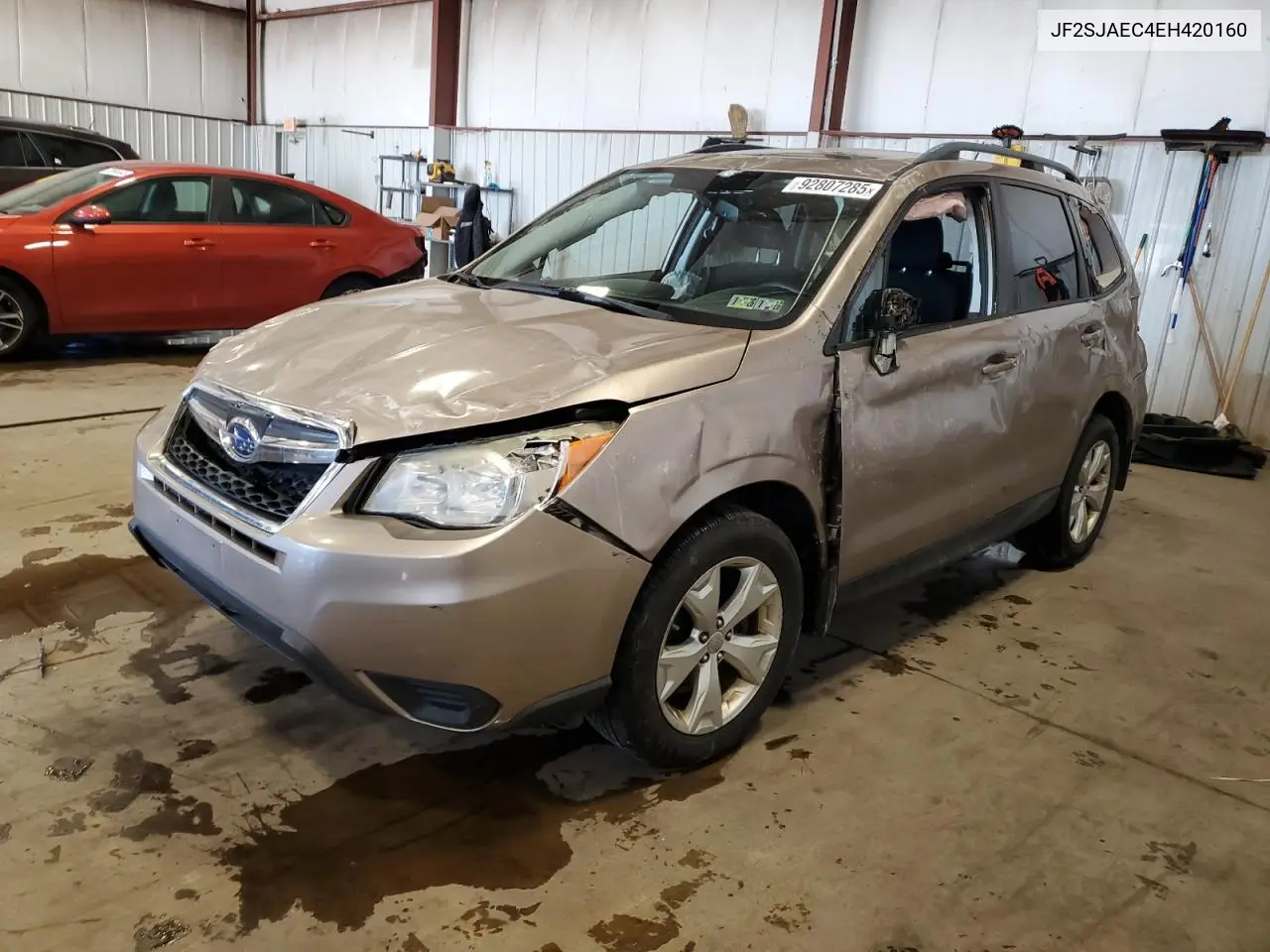 JF2SJAEC4EH420160 2014 Subaru Forester 2.5I Premium