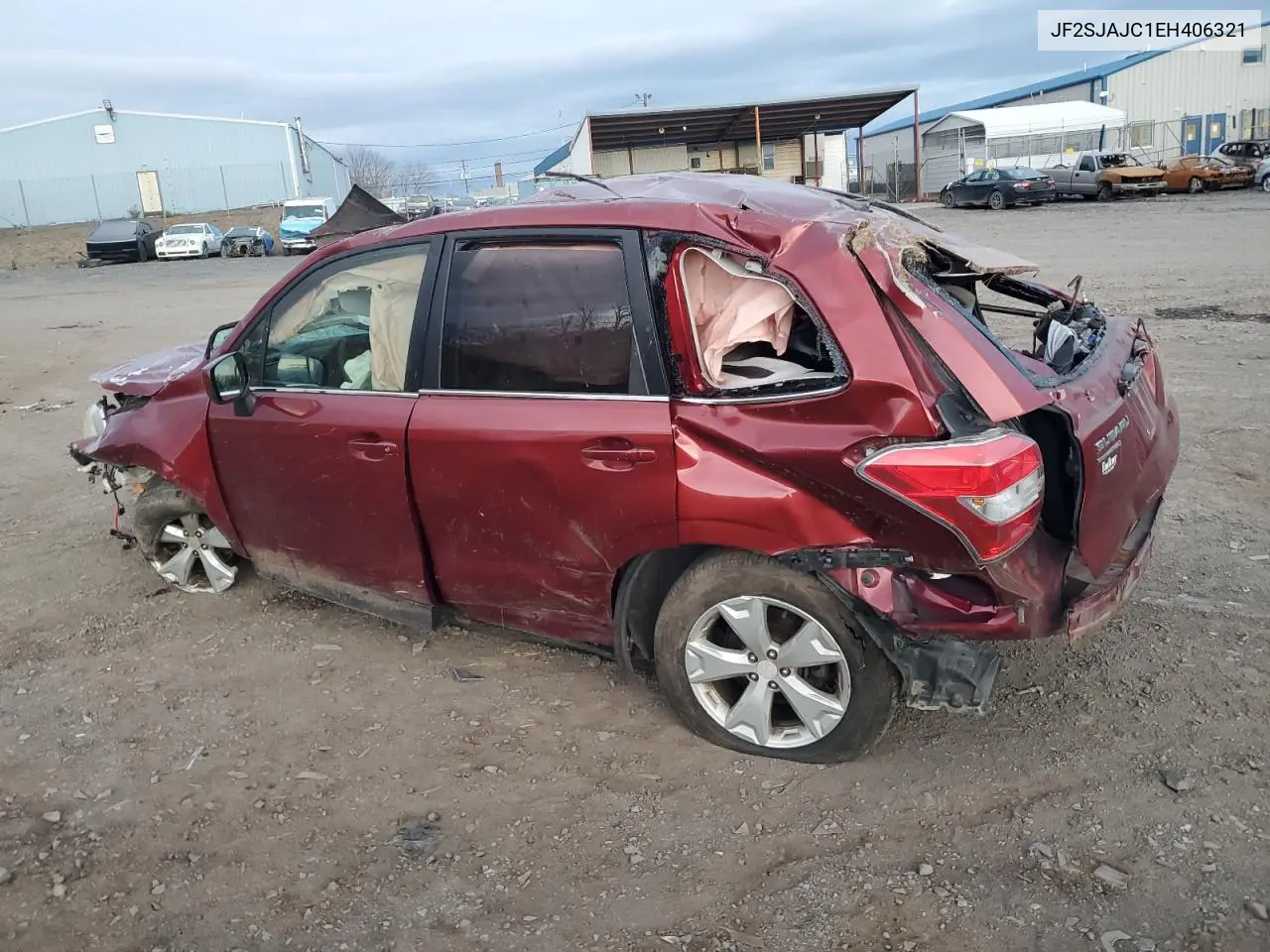 JF2SJAJC1EH406321 2014 Subaru Forester 2.5I Limited