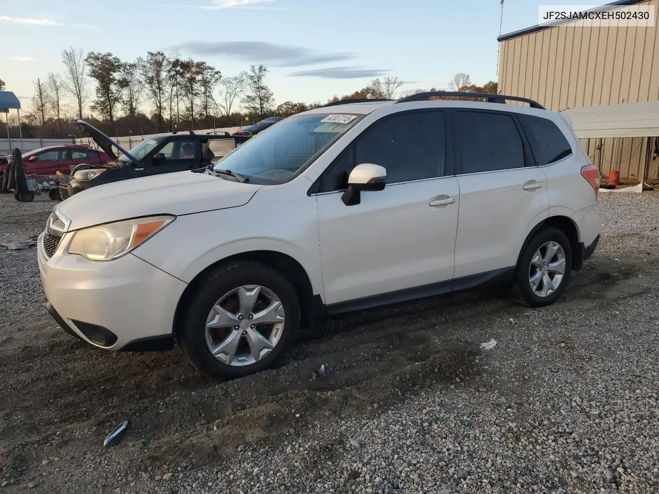JF2SJAMCXEH502430 2014 Subaru Forester 2.5I Touring
