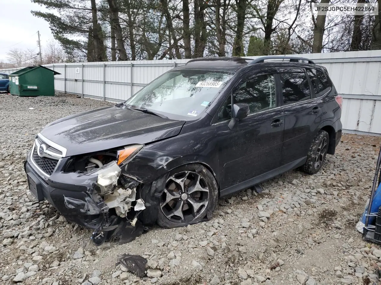JF2SJGPC5EH422869 2014 Subaru Forester 2.0Xt Touring