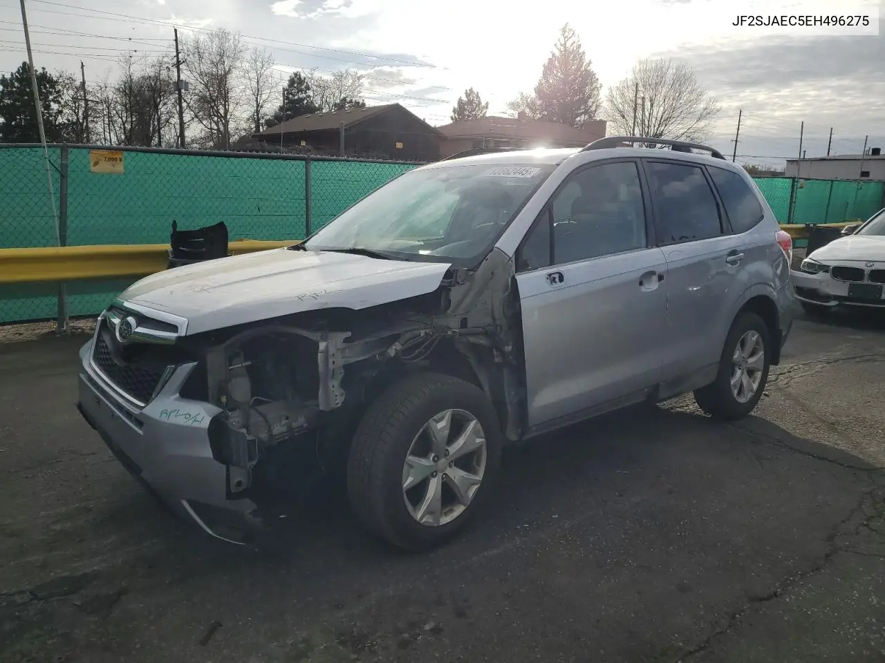 JF2SJAEC5EH496275 2014 Subaru Forester 2.5I Premium