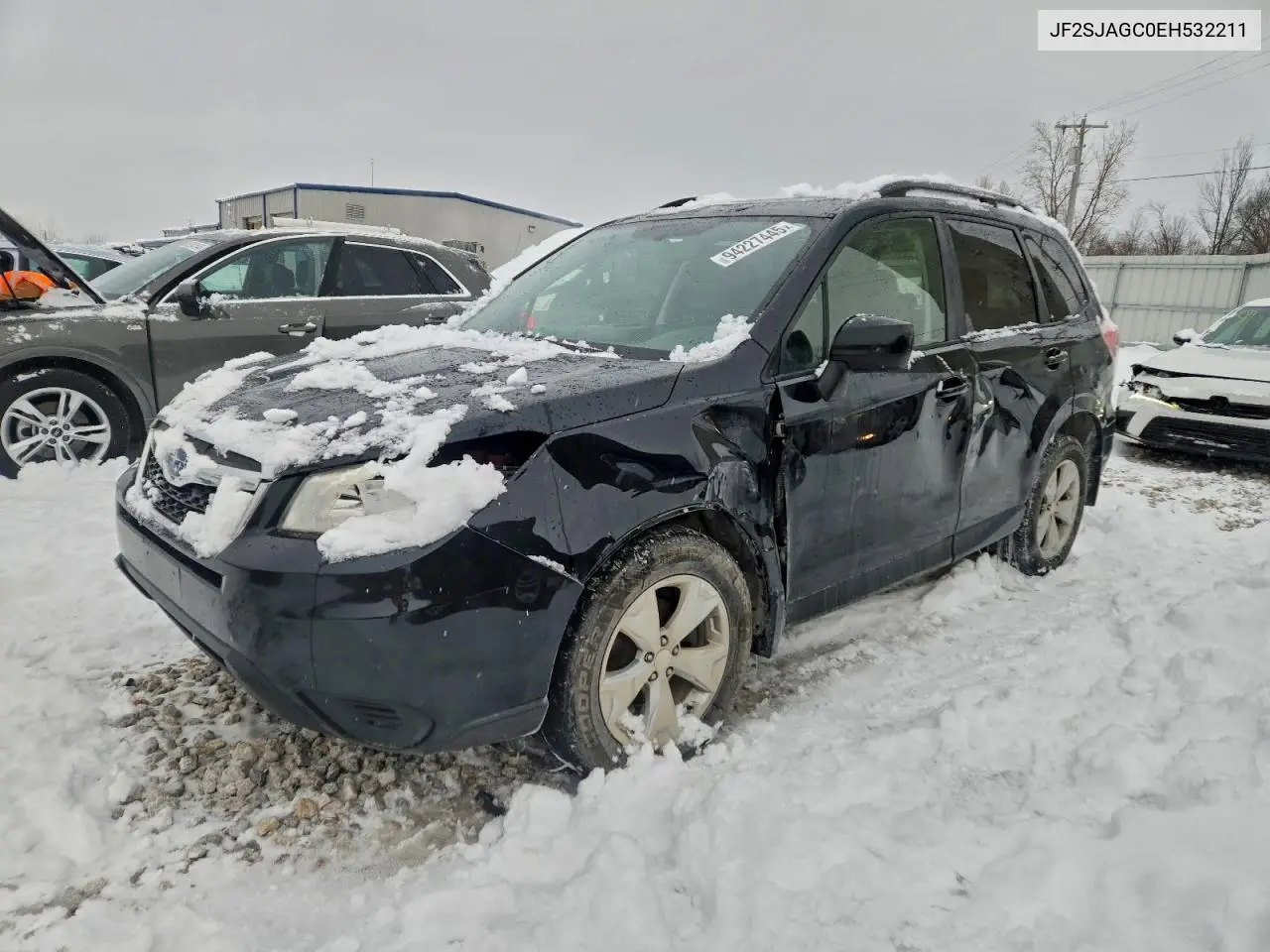 JF2SJAGC0EH532211 2014 Subaru Forester 2.5I Premium
