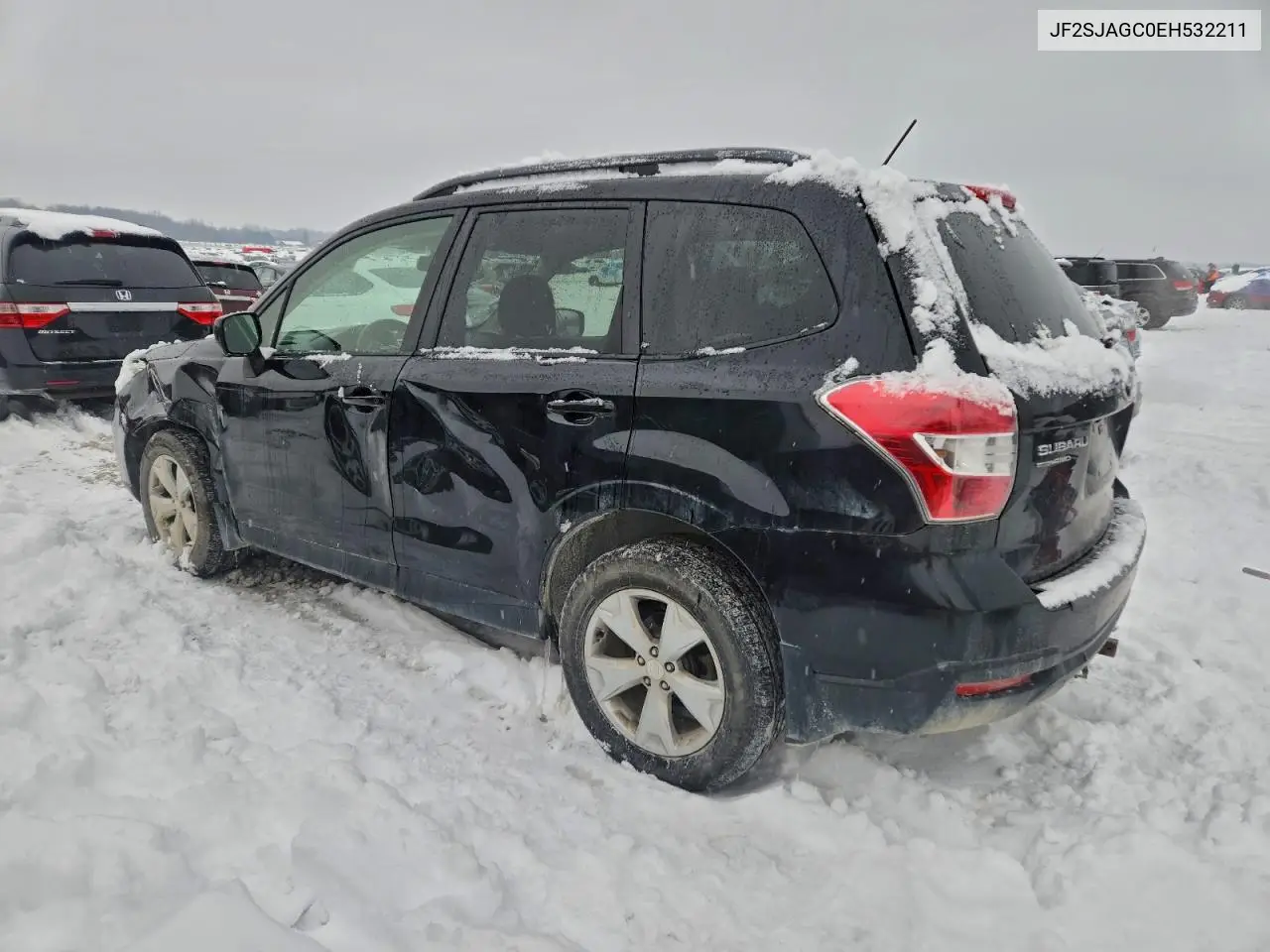 JF2SJAGC0EH532211 2014 Subaru Forester 2.5I Premium