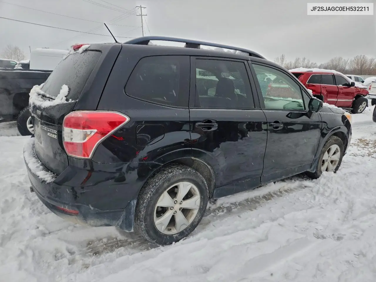 JF2SJAGC0EH532211 2014 Subaru Forester 2.5I Premium