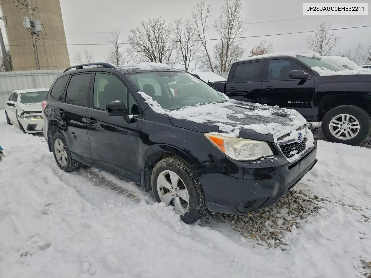 JF2SJAGC0EH532211 2014 Subaru Forester 2.5I Premium