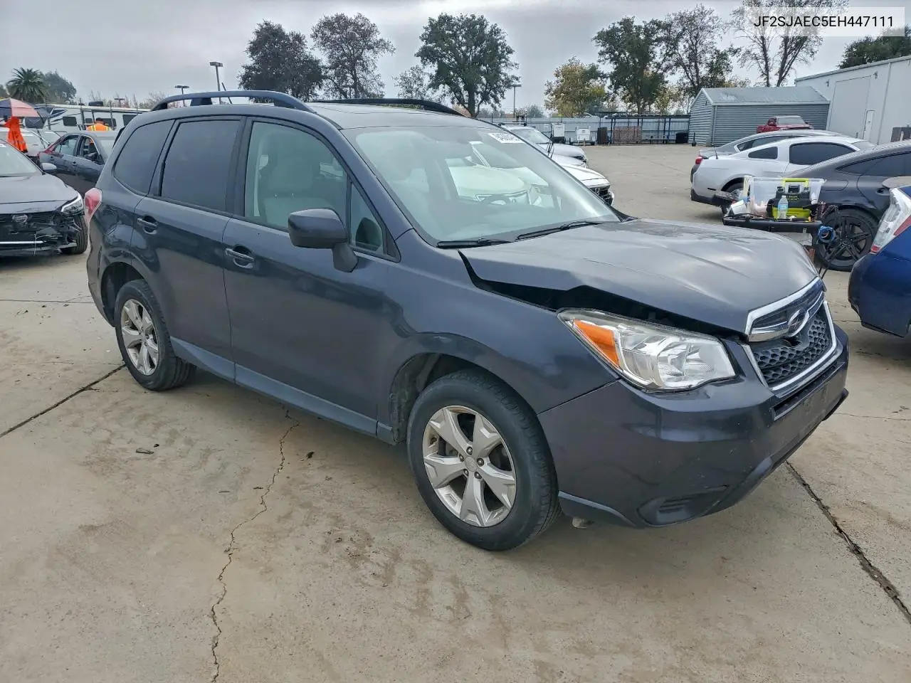 JF2SJAEC5EH447111 2014 Subaru Forester 2.5I Premium