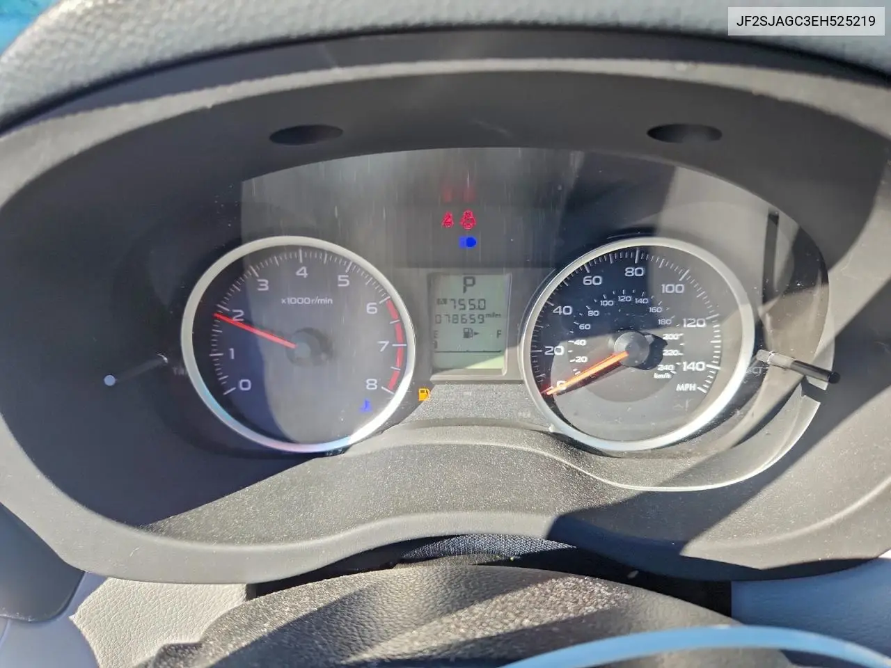 JF2SJAGC3EH525219 2014 Subaru Forester 2.5I Premium