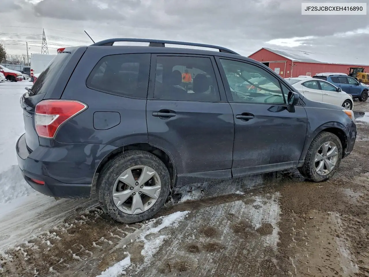 JF2SJCBCXEH416890 2014 Subaru Forester 2.5I Premium
