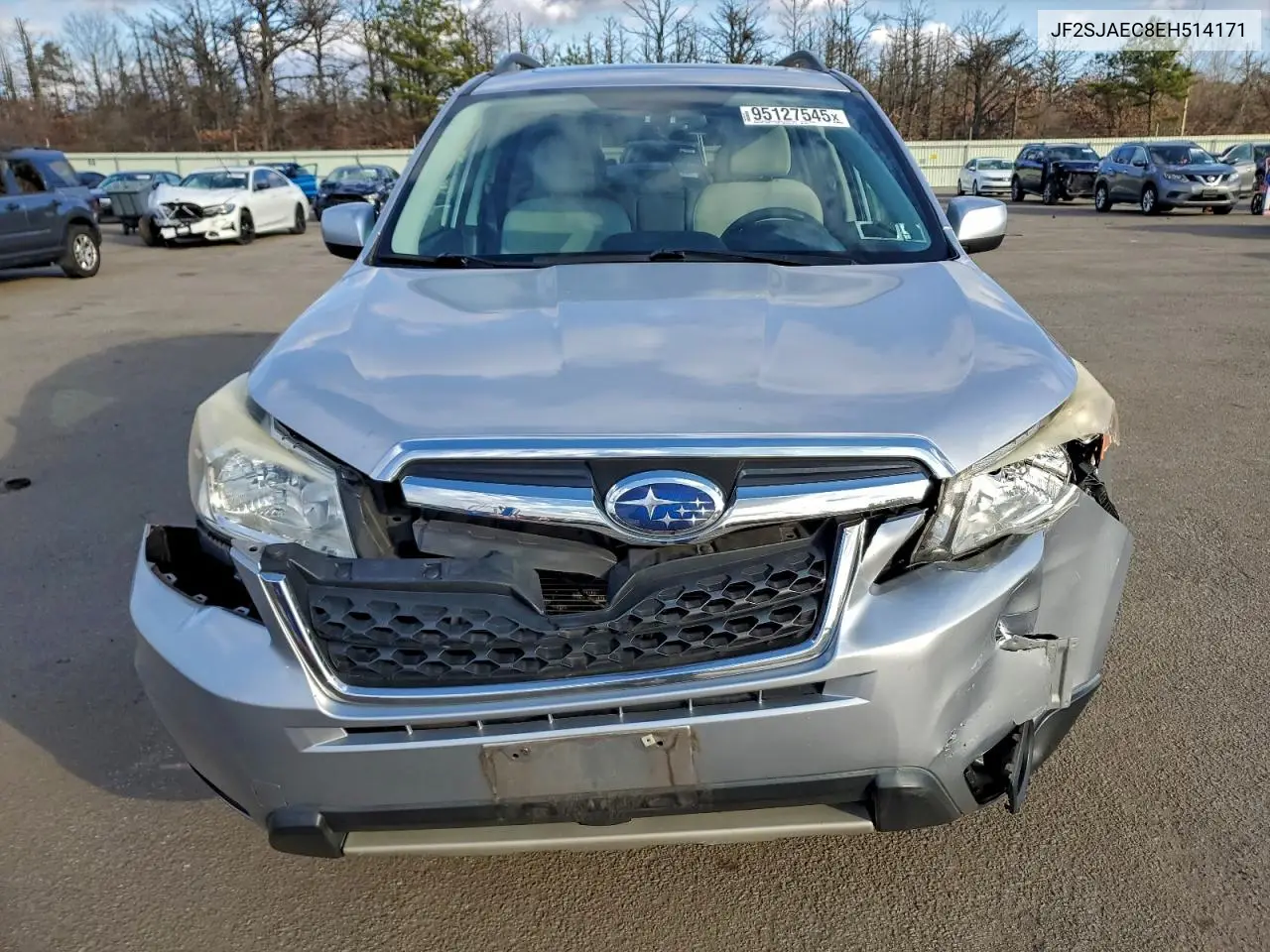 JF2SJAEC8EH514171 2014 Subaru Forester 2.5I Premium