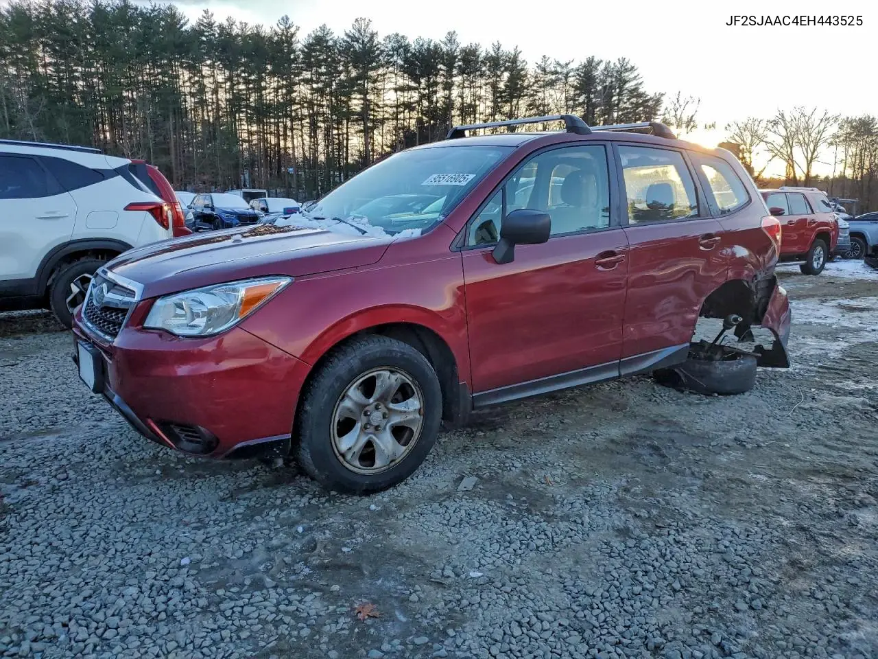 JF2SJAAC4EH443525 2014 Subaru Forester 2.5I