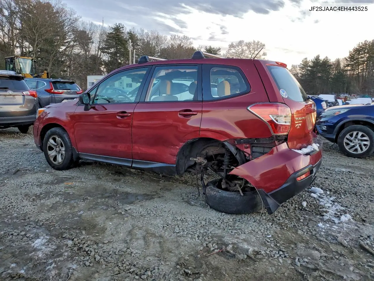 JF2SJAAC4EH443525 2014 Subaru Forester 2.5I