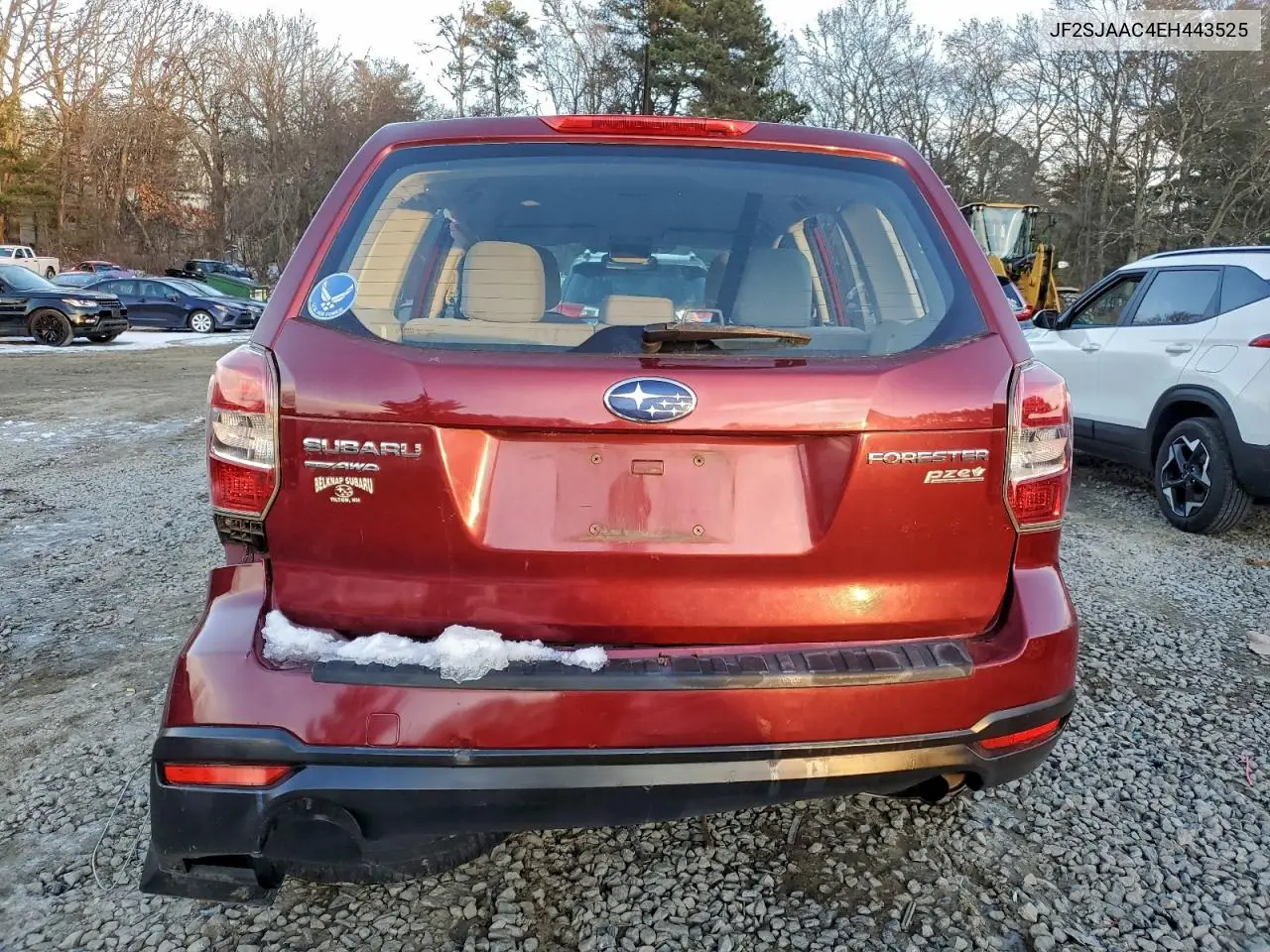 JF2SJAAC4EH443525 2014 Subaru Forester 2.5I