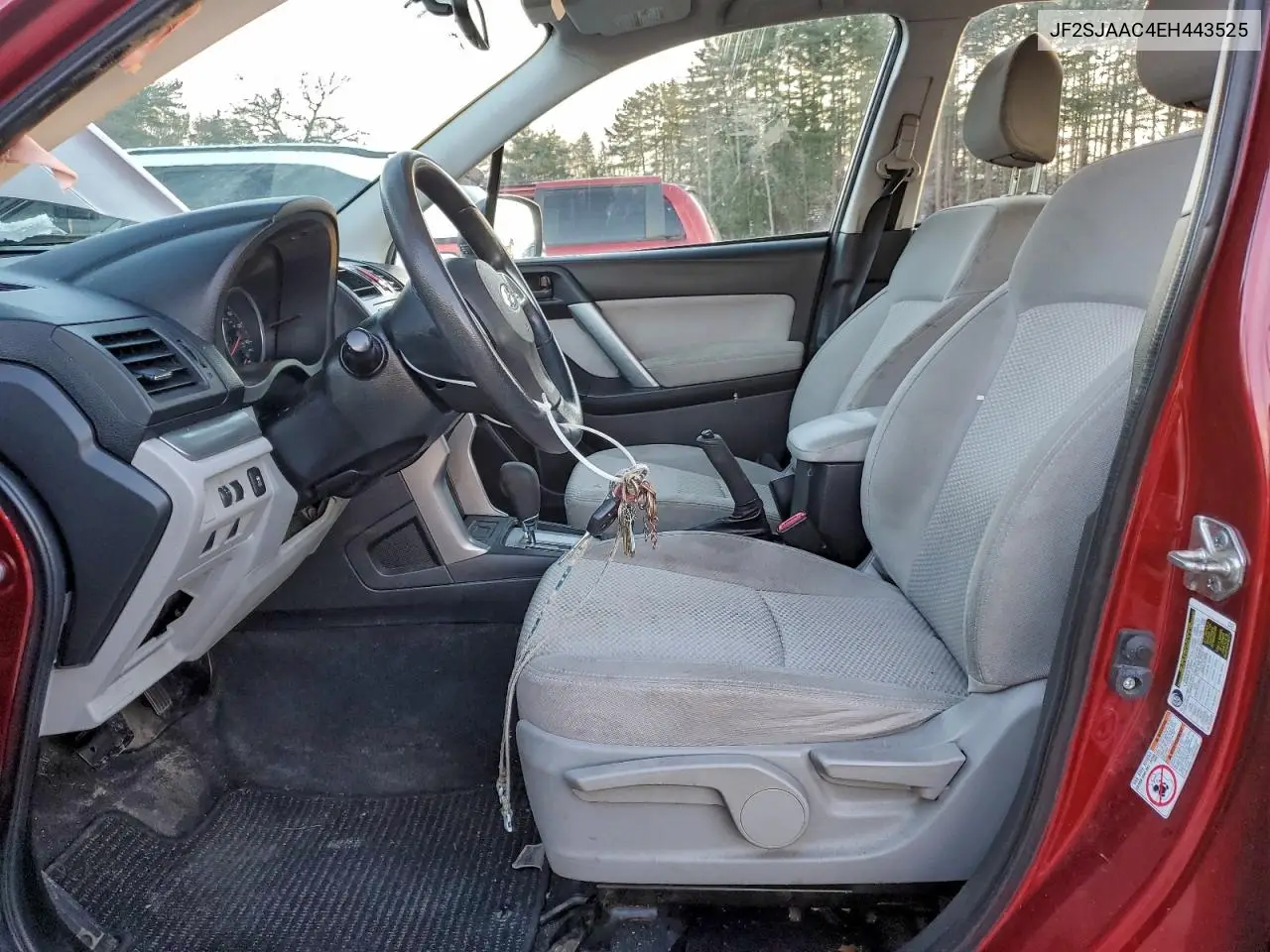 JF2SJAAC4EH443525 2014 Subaru Forester 2.5I