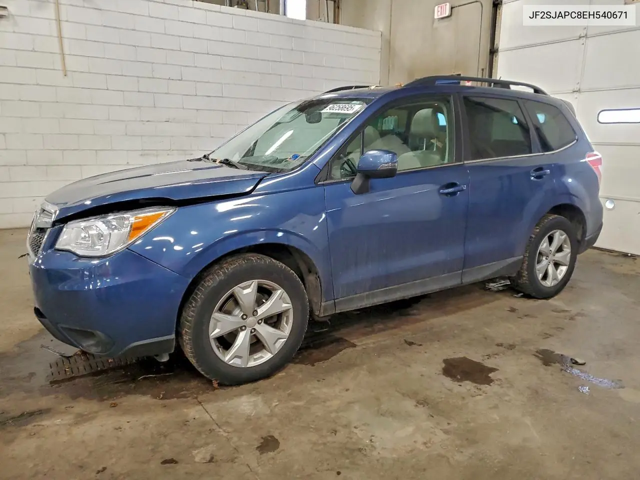 JF2SJAPC8EH540671 2014 Subaru Forester 2.5I Touring