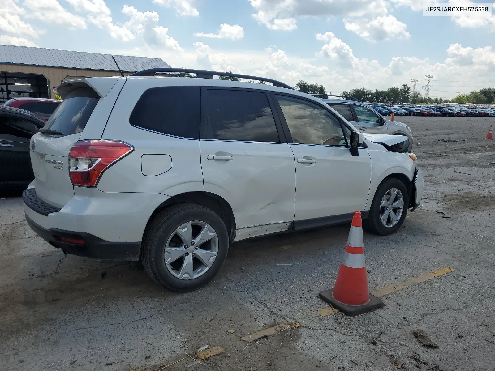 2015 Subaru Forester 2.5I Limited VIN: JF2SJARCXFH525538 Lot: 59493414