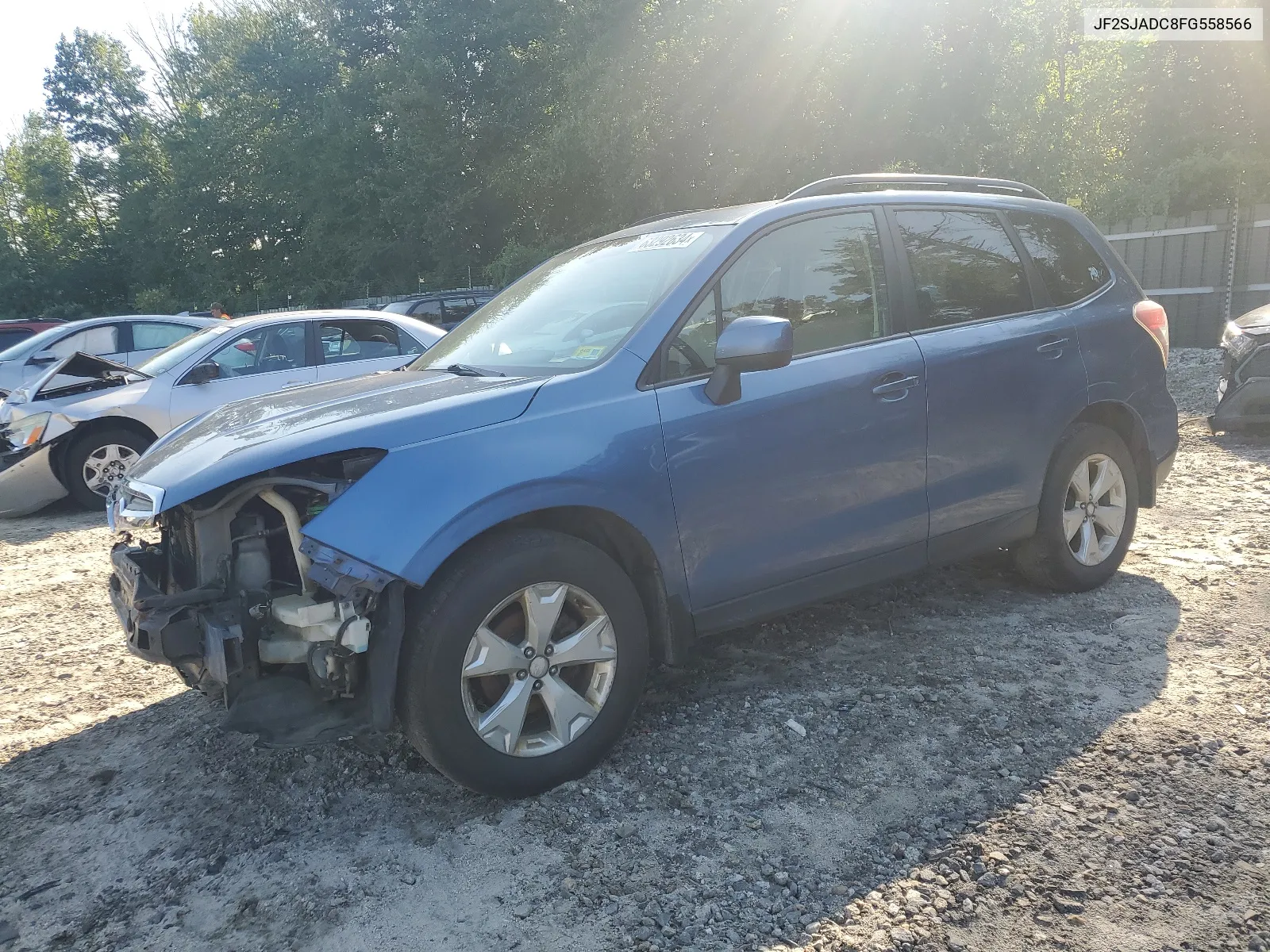 2015 Subaru Forester 2.5I Premium VIN: JF2SJADC8FG558566 Lot: 63292634