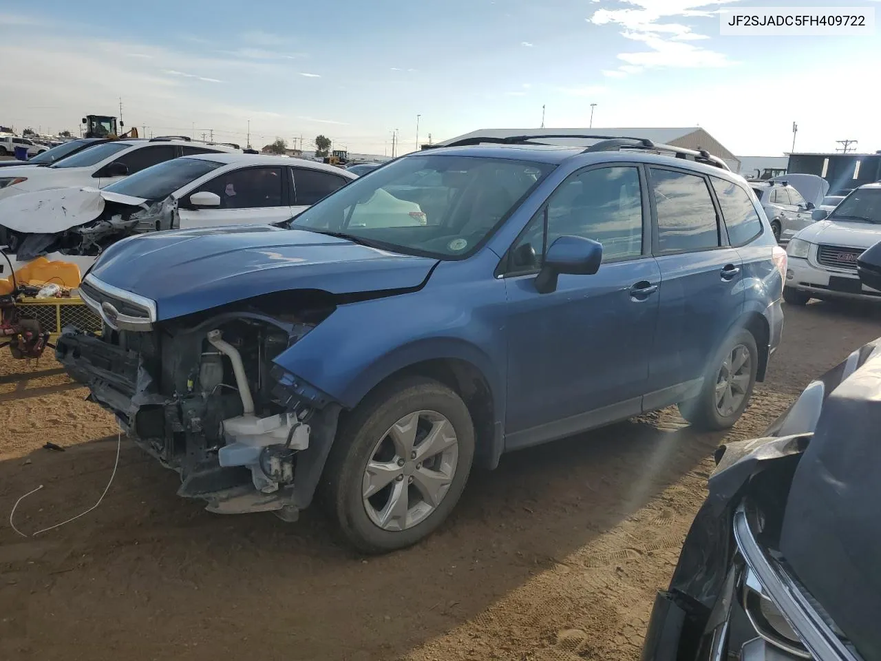 JF2SJADC5FH409722 2015 Subaru Forester 2.5I Premium