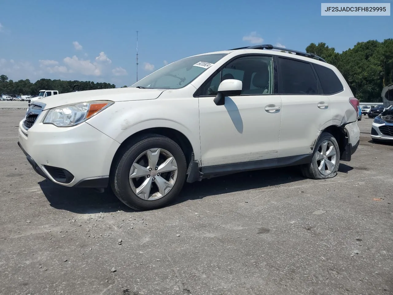 2015 Subaru Forester 2.5I Premium VIN: JF2SJADC3FH829995 Lot: 69208924