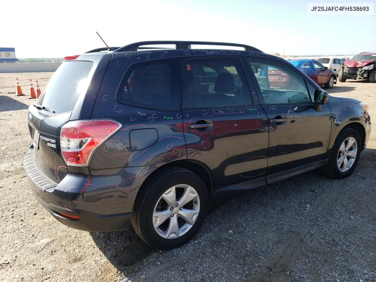 JF2SJAFC4FH538693 2015 Subaru Forester 2.5I Premium