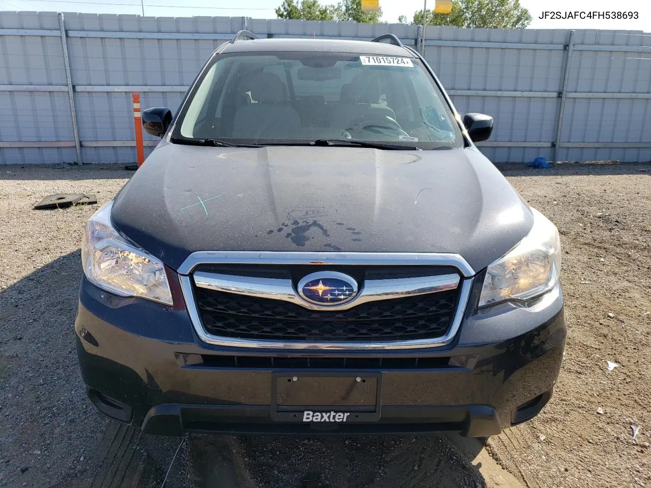 JF2SJAFC4FH538693 2015 Subaru Forester 2.5I Premium