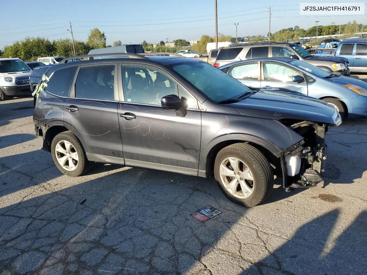 2015 Subaru Forester 2.5I Limited VIN: JF2SJAHC1FH416791 Lot: 72144934