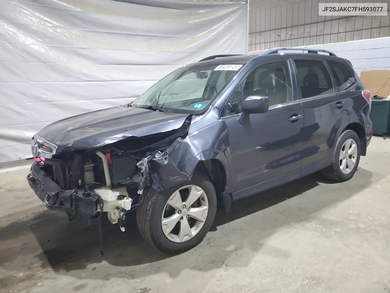 JF2SJAKC7FH593077 2015 Subaru Forester 2.5I Limited