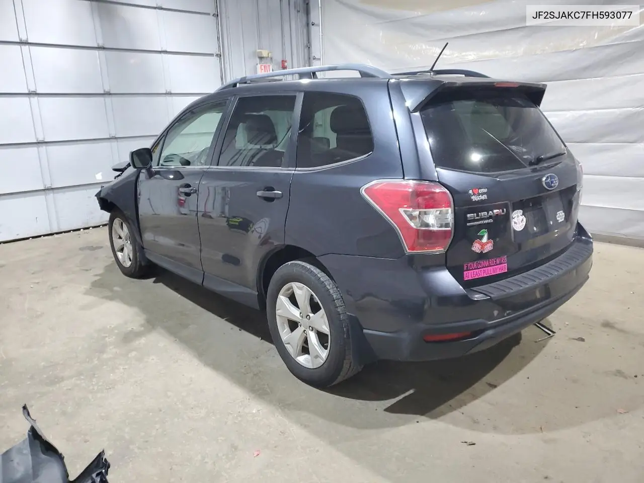 JF2SJAKC7FH593077 2015 Subaru Forester 2.5I Limited