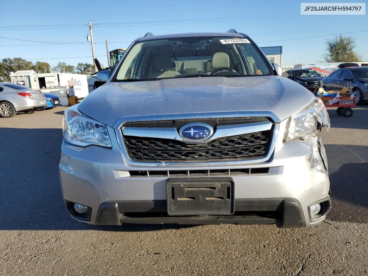 JF2SJARC5FH594797 2015 Subaru Forester 2.5I Limited