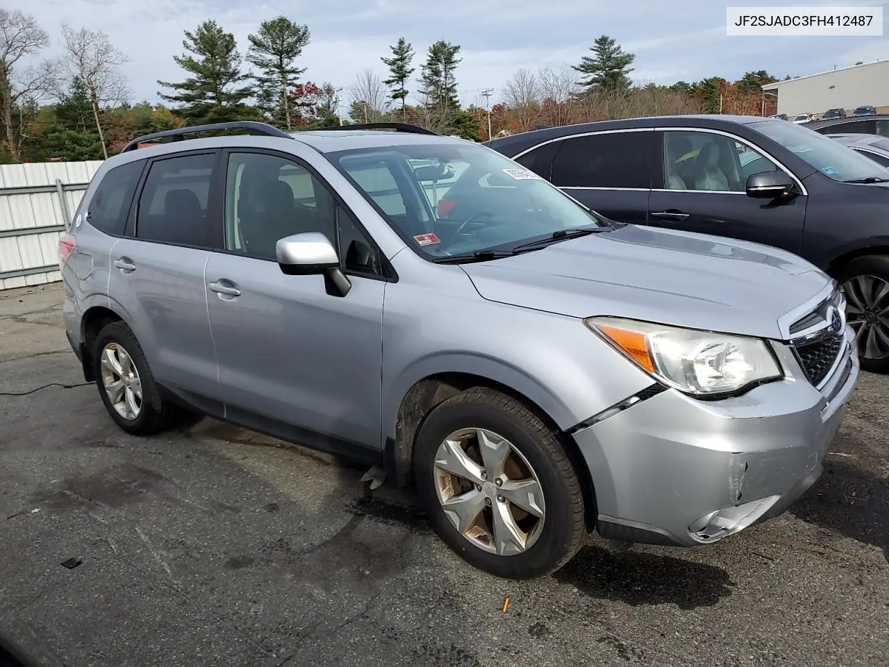 JF2SJADC3FH412487 2015 Subaru Forester 2.5I Premium