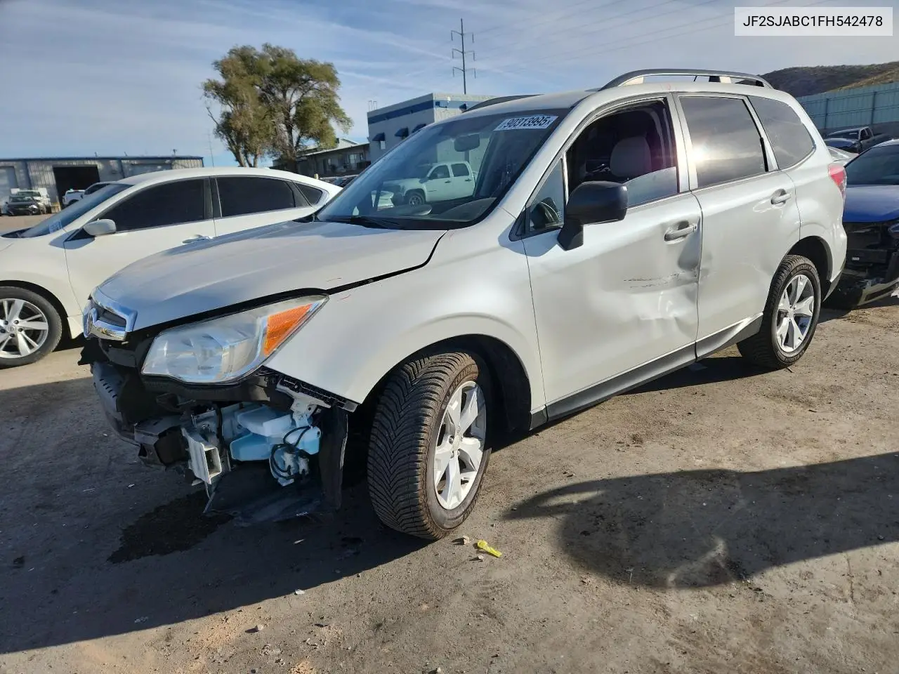 JF2SJABC1FH542478 2015 Subaru Forester 2.5I
