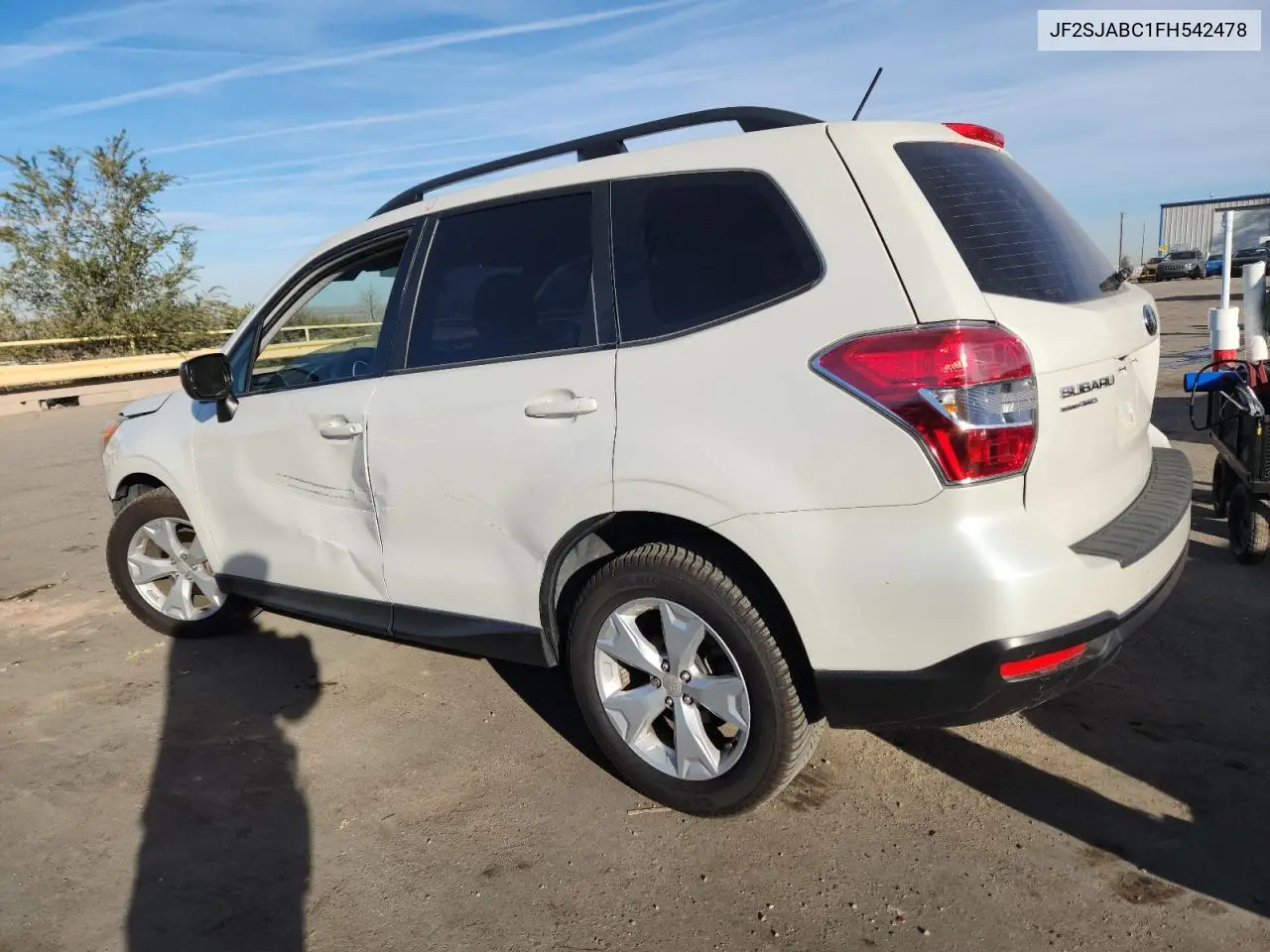 JF2SJABC1FH542478 2015 Subaru Forester 2.5I