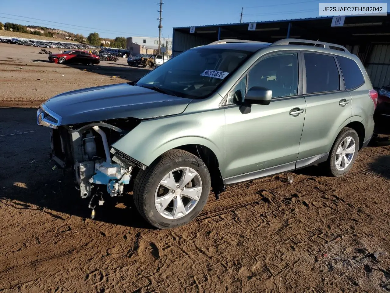 JF2SJAFC7FH582042 2015 Subaru Forester 2.5I Premium