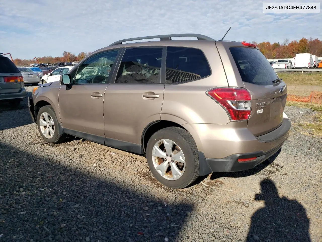 JF2SJADC4FH477848 2015 Subaru Forester 2.5I Premium