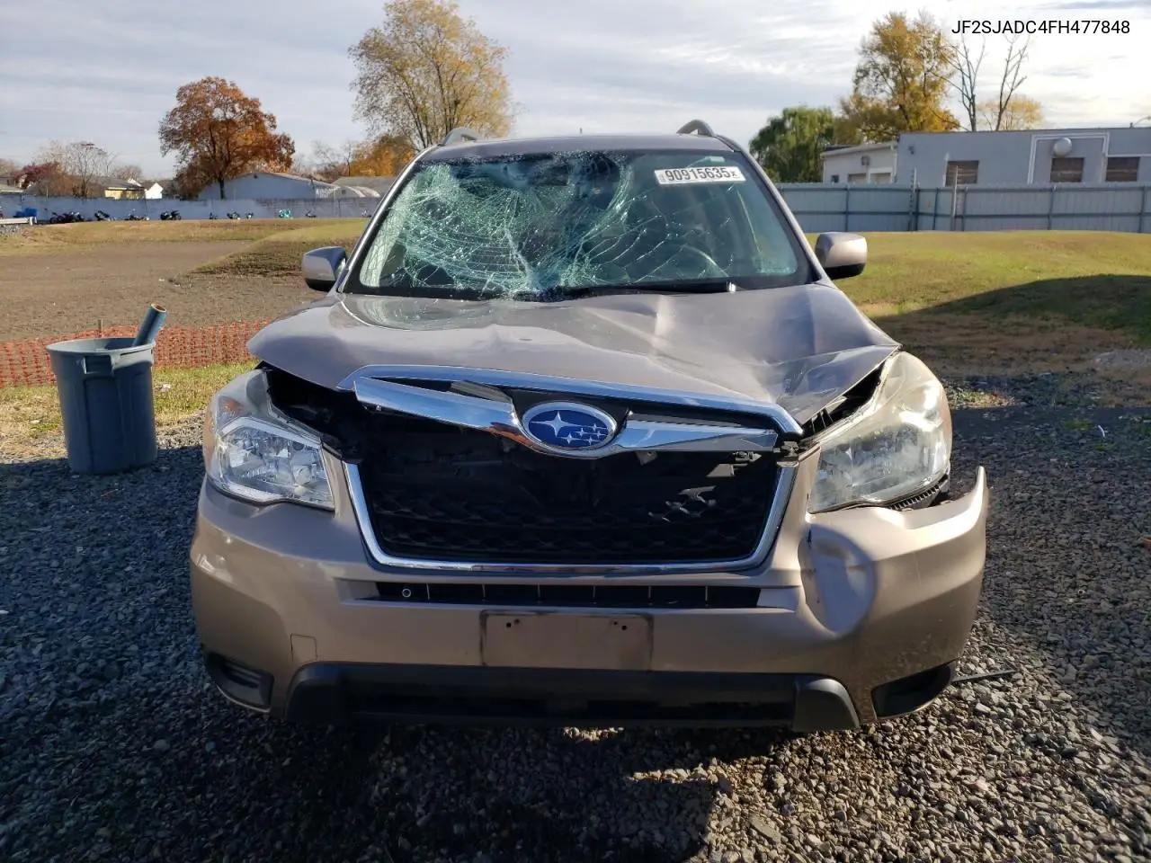 JF2SJADC4FH477848 2015 Subaru Forester 2.5I Premium