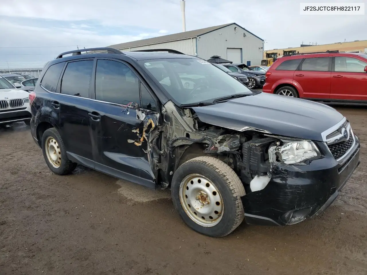 JF2SJCTC8FH822117 2015 Subaru Forester 2.5I Touring