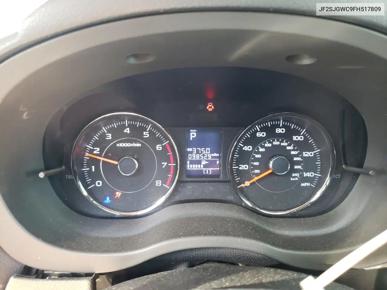 JF2SJGWC9FH517809 2015 Subaru Forester 2.0Xt Touring